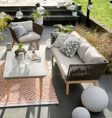9 The Contemporary Bali Range Of Outdoor Furniture Features A Sofa Coffee Table And Chair Made Wit Country Dining Rooms Outdoor Furniture Sets Indoor Chairs