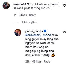 Color blindness is an often misunderstood condition. Paolo Contis Reacts To Comment Prompting Hiwalayan Issue W Lj Reyes