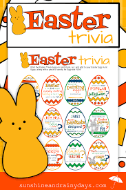 We may earn commission from links on this page, but we only recommend products we back. Easter Trivia To Put In Easter Eggs Sunshine And Rainy Days