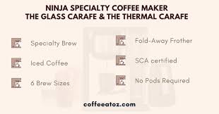The ninja coffee bar system is not your average coffee maker. Ninja Specialty Coffee Maker Reviews 2021 Glass Thermal Carafe
