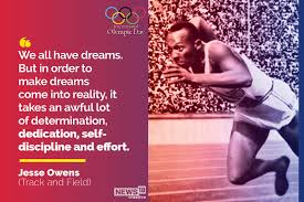 The most important thing in the olympic games is not winning but taking part; 4u Dnrr0eu Iam