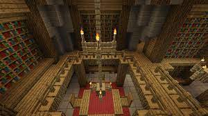 Library In The Castle Minecraft By Nosh0r On Deviantart Minecraft Castle Minecraft Library Minecraft Room