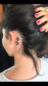Pin On Behind Ear Tattoos