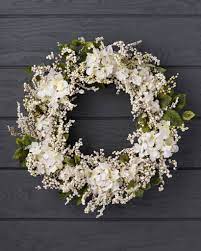 Outdoor Hydrangea Berry Artificial Flower Wreaths Balsam Hill Flower Centerpieces Flower Wreath Artificial Wreath