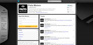 Paito Motors Personalizacao Gerenciamento E Estruturacao De Pagina No Twitter Planejamento De Midia Campanha Publicitaria Materiais Impressos