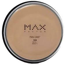 Max Factor Pan Cake 109 Tan 1 Authentic Full Size Usa