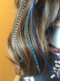 Feather Hair Extension Clip In Blue Turquoise Pale Blue And Grizzly Choice Of Clip Color Hair Clip Festival Hair Blue Hair Feathers Feathered Hairstyles Hair Extension Clips Colored Hair Extensions