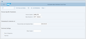Getting good at cash flow management is one of the best things you can do for your business. How To Process The Source Data To Produce The Best Estimate Cash Flow Part 2 Sap Blogs