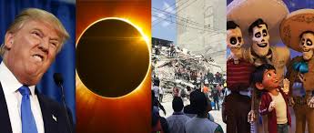 Un eclipse solar se produce cuando la luna se interpone en el camino de la luz del sol y proyecta su sombra en la tierra. Los Terremotos De Septiembre El Eclipse Solar Y Coco Entre Lo Mas Buscado En Google Mexico En 2017