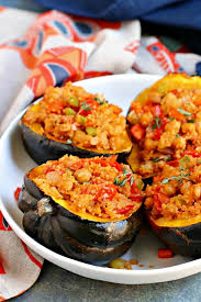 Maybe you would like to learn more about one of these? Vegan Stuffed Acorn Squash Veggies Save The Day