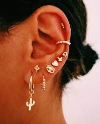 P I N T E R E S T Murielmukadi In 2020 Ear Cuff Piercing Earrings