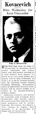 John J Kovacevich Jr. (1883-1940)