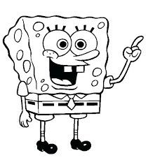 Cartoon Characters For Kids Uncolored Google Search Spongebob Drawings Spongebob Coloring Cartoon Coloring Pages