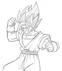 Dragon Ball Z Coloring Pages Vegito Lion Coloring Pages Dragon Ball Z Bird Coloring Pages