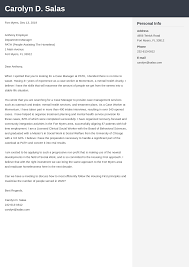 Non Profit Cover Letter Samples Ready To Use Templates