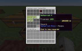 Item Suggestion #3 (Netherrack Collection!) | Hypixel - Minecraft Server  and Maps