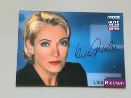 LISA RIECKEN, RTL Autogrammkarte "GZSZ" (Unterschrift gedruckt) SELTEN EUR  1,69