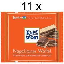 Sometimes, just a small detail will make a wonderful moment truly perfect. Ritter Sport Napolitaner Waffel 11x 100g Schokoladen Tafeln