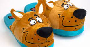 Adult scooby doo slippers
