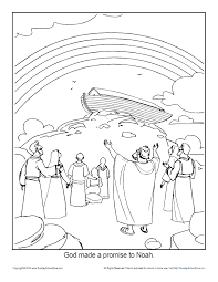 We have collected 39+ noahs ark printable coloring page images of various designs for you to color. Noah Coloring Page Printable God Made A Promise To Noah