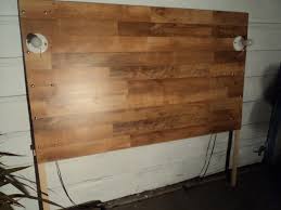 Headboard Made From Hardwood Flooring Flooring Projects Diy Wood Headboard Hardwood Floors
