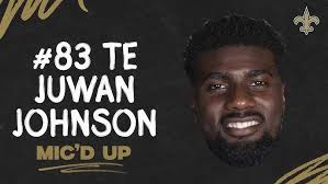 Juwan Johnson Mic'd Up at Saints Training Camp