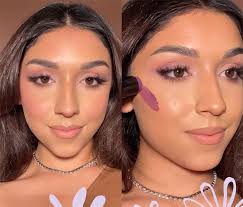 Xu hướng trang điểm má hồng tím đang hot "rần rần" hiện nay