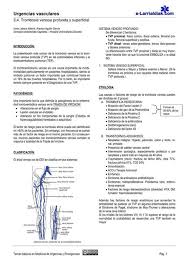 La trombosis venosa se puede manifestar de dos formas; Trombosis Venosa Profunda Y Superficial Trombosis Venosa Isquemia Udocz