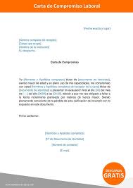 Pero antes, vamos a explicarte de dónde viene el concepto carta de poder simple. Modelos De Carta De Compromismo Escolar Para Descargar En Word