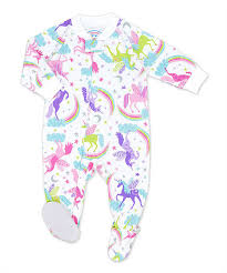 Take A Look At This White Flying Unicorn Footie Pajamas Infant Today Footie Pajama Footies Pajamas