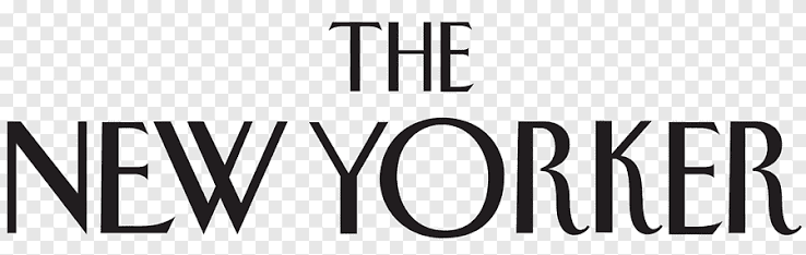 The New Yorker Logo Magazine Brand graphics, magazine, angle, text png | PNGEgg