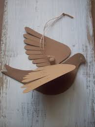 Tan Bird With Black And White Wings Paper Birdsmolly Birdfive Natural Birds Etsy In 2020 Paper Birds Bird Crafts Paper Crafts