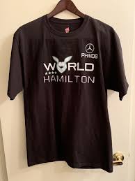 New Lewis Hamilton World Mercedes Amg F1 W08 44 T Shirt Sz L Ebay Shirts Wonderful Clothes Unisex Fashion