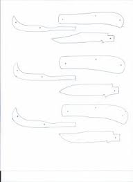 Cut out the shape and use it for coloring, crafts, stencils, and more. New To Folders Slip Joint Template Resource Knifedogs Com Forums