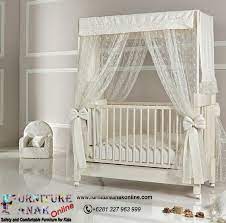 Box bayi terbuat dari kayu solid dengan desain yang menarik dan kuat. Box Bayi Kelambu Putih Box Bayi