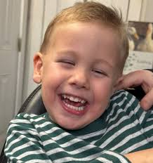 Nicoli with his new haircut! 😁