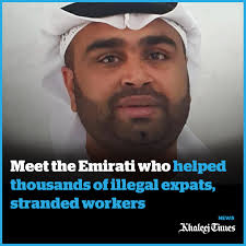 Ali Saeed Alkaabi's journey began when he saw first-hand the fear and  confusion that many expats experienced when they found themselves