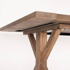 When tables are placed directly on. 8 X 40 Reclaimed Elm Wood Farm Table With Leg Option