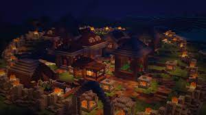 The plains villages, flower fields, and snowy mountains do not always spawn next to each other. This Used To Be A Vanilla Village R Minecraft