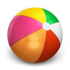 Color Beach Ball Isolated On White Background Affiliate Ball Beach Color Background White Ad Beach Ball Color Ball