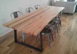 A wide variety of maple wood dining table options are available to you, such as general use, design style, and material. Custom Live Edge Wormy Maple Dining Table With Tapered Raw Steel Base By Barnboardstore Com Maple Dining Table Dining Table Table