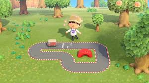 I Designed A Tiny Race Track For My Pc Camper D Ac Newhorizons Animal Crossing Animal Crossing Game New Animal Crossing