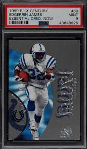 Had james stopped there it would have been more than enough to have been the most inspiring speech of the night, but edgerrin james always went a step farther in his playing days. Edgerrin James Rookie Card Top Cards Checklist And Investment Outlook