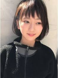 2021年冬 ショートの髪型 ヘアアレンジ 人気順 6ページ目 ホットペッパービューティー ヘアスタイル ヘアカタログ ショートボブ 丸顔 丸顔 ヘアスタイル 髪型 丸顔