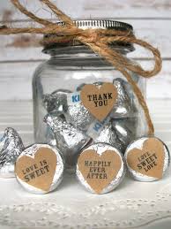 Kraft Wedding Heart Hershey Kiss Jam Jar Favor Labels Weddingfavors Rusticwedding Vinta Mason Jar Wedding Favors Mason Jar Wedding Wedding Favour Jars