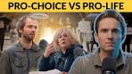 In Discussie met Abortus Voorstanders | Mars voor het Leven - YouTube