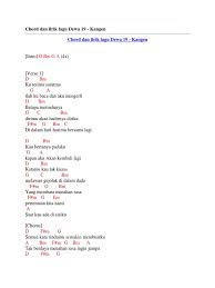 Chord gitar last child feat giselle vnd1qzyxgrnx. 22 Chord Gaun Merah Chordtela Pictures