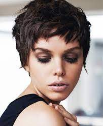 Jean Claude Aubry Short Black Straight Hair Styles Ukhairdressers Com Very Short Haircuts Short Hair Trends Super Short Hair