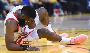 James harden reinjures hamstring in opening minute of game 1 vs. James Harden Injury Rockets Star Bleeding From Eye After Scratch From Draymond Green Other Sport Express Co Uk