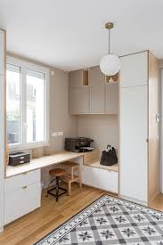 Renovation Complete D Une Maison A Deux Pas De Paris Deco Bureau Bureau A Domicile Coin Bureau